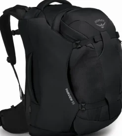 Osprey Fairview 55 naisten matkailurinkka, musta