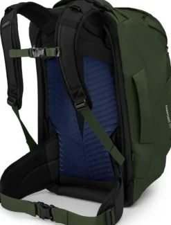 Osprey Farpoint 55 matkailurinkka, vihreä
