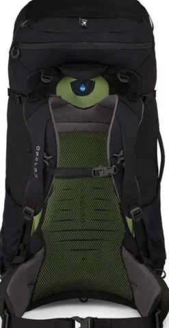 Osprey Farpoint Trek rinkka 75L, musta