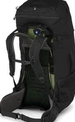 Osprey Farpoint Trek rinkka 75L, musta