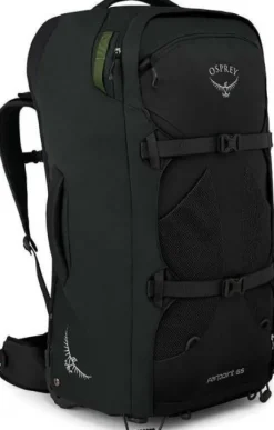 Osprey Farpoint Wheels 65 matkailurinkka, musta