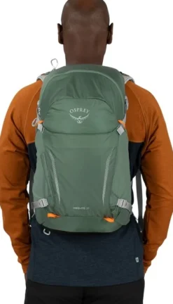 Osprey Hikelite 26 reppu, musta