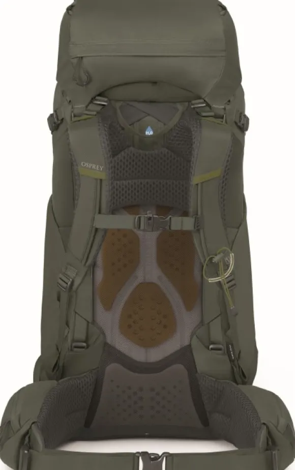 Osprey Kestrel 58 rinkka, maastonvihreä