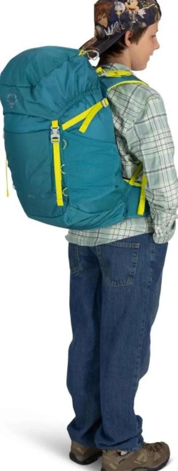 Osprey Kids Jet 28 Green Canopy/Limeline Green