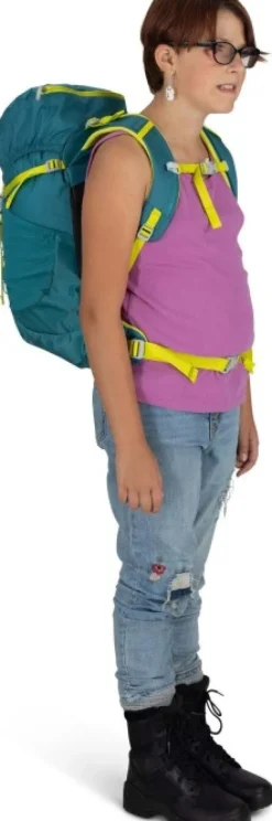 Osprey Kids Jet 28 Green Canopy/Limeline Green