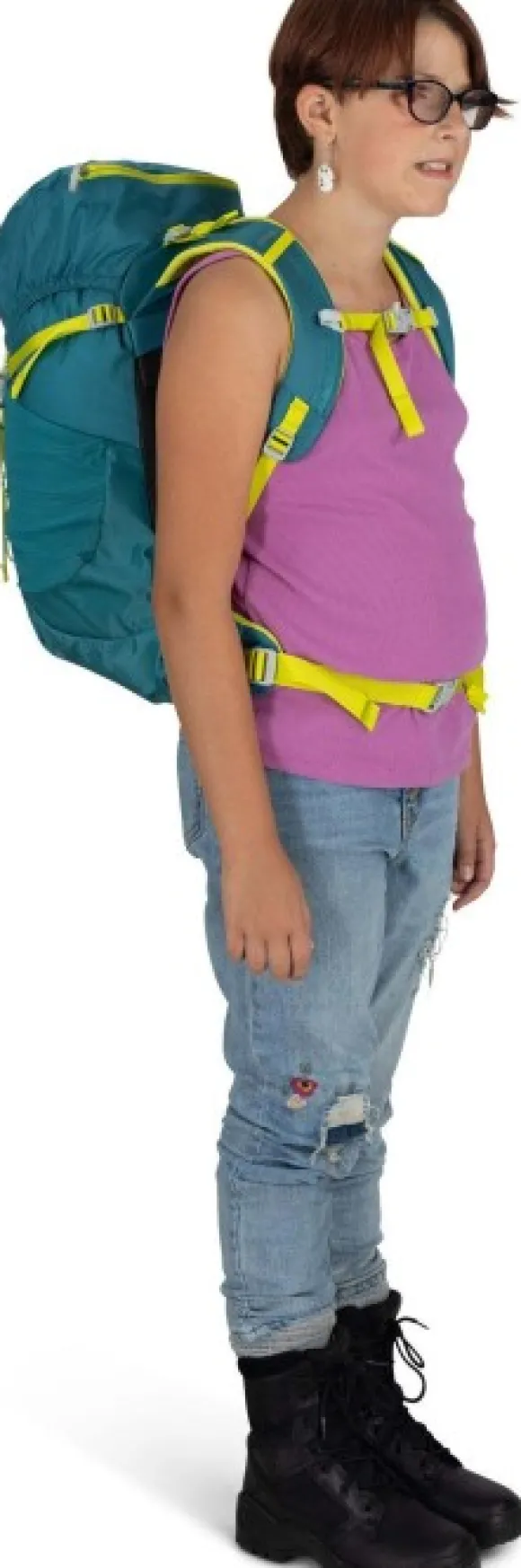 Osprey Kids Jet 28 Green Canopy/Limeline Green