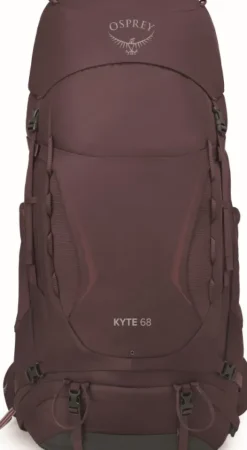 Osprey Kyte 68 naisten rinkka, ruskeapunainen