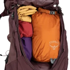 Osprey Kyte 68 naisten rinkka, ruskeapunainen