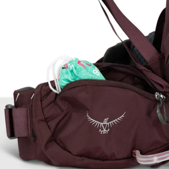 Osprey Kyte 68 naisten rinkka, ruskeapunainen