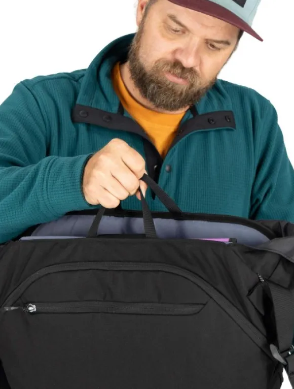 Osprey Metron 18 Messenger Black/Anchor Blue