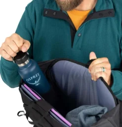 Osprey Metron 18 Messenger Black/Anchor Blue