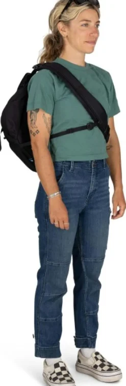 Osprey Metron 18 Messenger Black/Anchor Blue