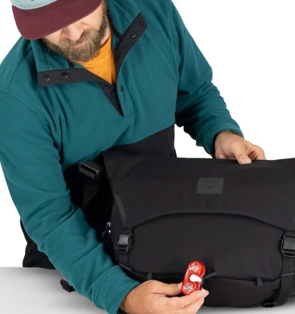 Osprey Metron 18 Messenger Black/Anchor Blue