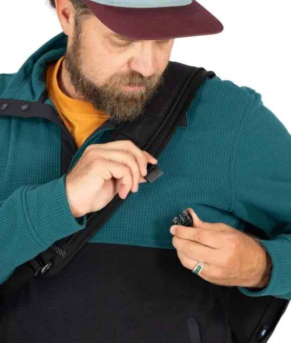 Osprey Metron 18 Messenger Black/Anchor Blue