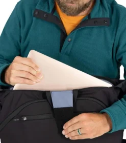 Osprey Metron 18 Messenger Black/Anchor Blue