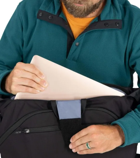 Osprey Metron 18 Messenger Black/Anchor Blue