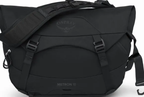 Osprey Metron Messenger olkalaukku, musta