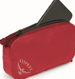 Osprey Pack Pocket Waterproof lisätasku, punainen