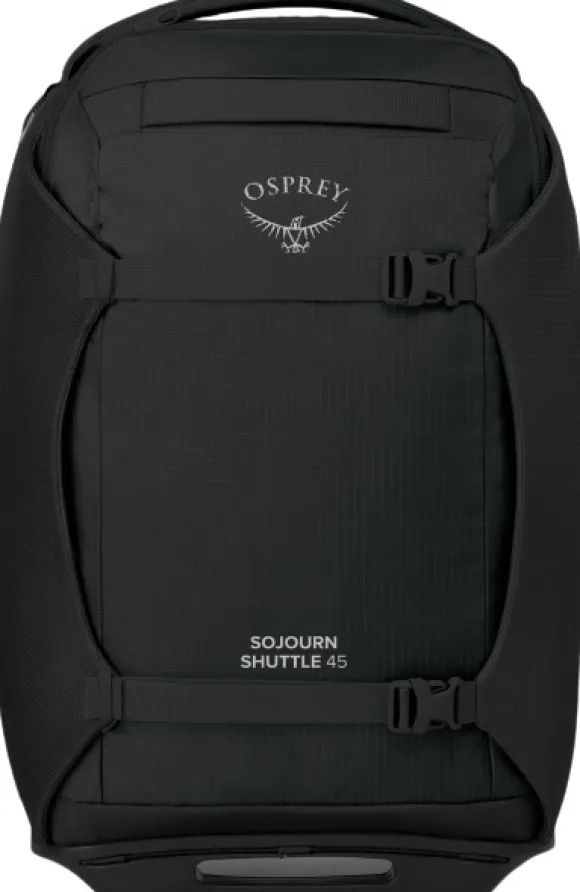Osprey Sojourn Shuttle 45 matkalaukku, musta