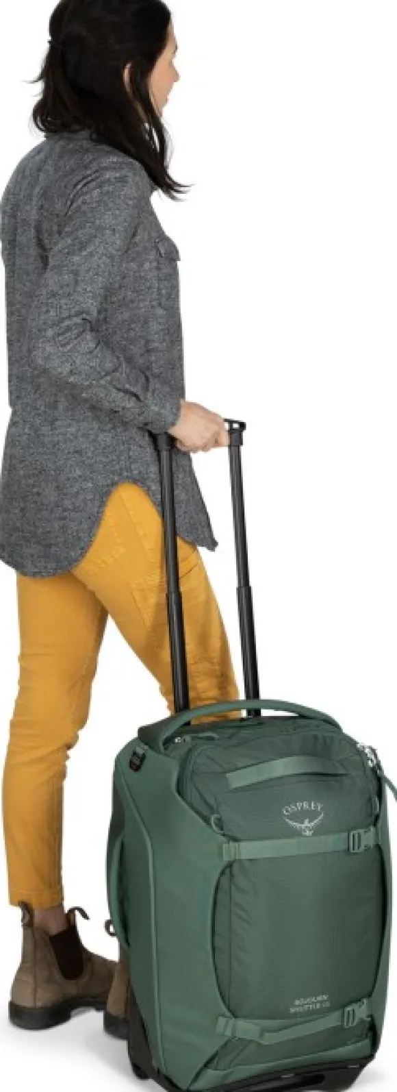 Osprey Sojourn Shuttle 45 matkalaukku, musta