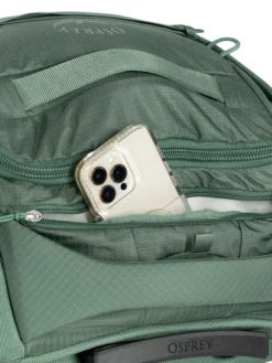 Osprey Sojourn Shuttle 45 matkalaukku, musta