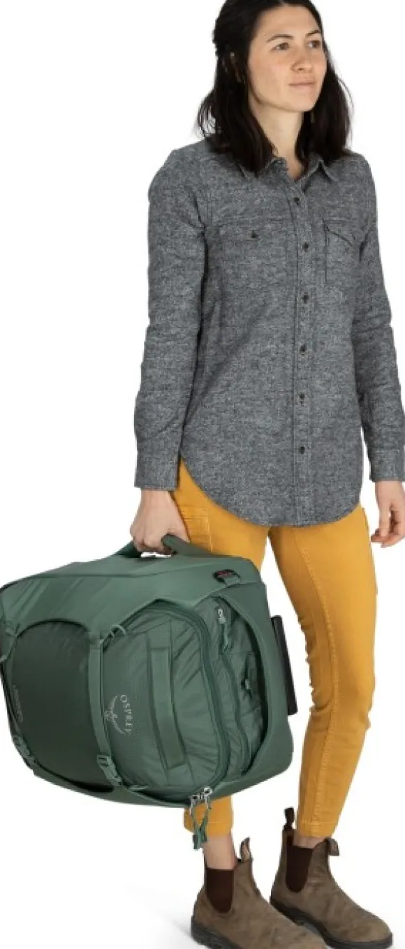 Osprey Sojourn Shuttle 45 matkalaukku, musta