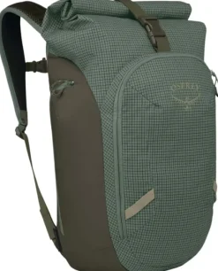 Osprey Transporter Roll Top Pack Pine Leaf/Earl Grey
