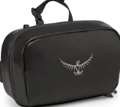 Osprey Transporter toilettilaukku ripustuskoukulla, musta