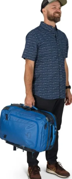 Osprey Transporter Travel Pack 44 Blue Flame/Scoria Blue