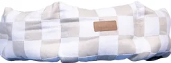 PAIKKA Check Bed Beige 60 cm