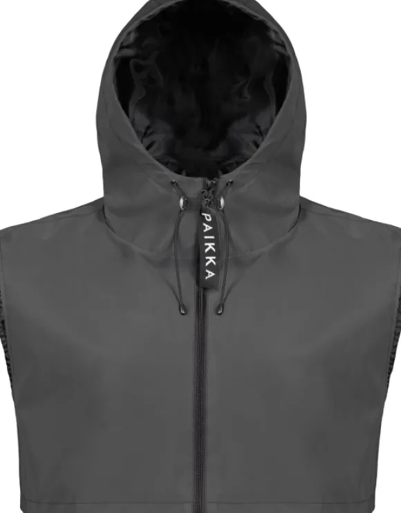 PAIKKA Human Visibility Vest lyhyt liivi, Dark