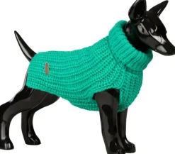 PAIKKA Knit Sweater koiran villapaita, 20-30 cm, Green