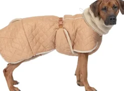 Paikka Quilted Sherpa Jacket koiran takki, Camel