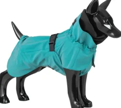 PAIKKA Visibility Raincoat koiran sadetakki, 30 cm, petrooli