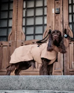 PAIKKA Visibility Raincoat Lite Taupe 35-50 cm