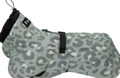 Paikka Visibility Winter Jacket koiran takki, Green Leo