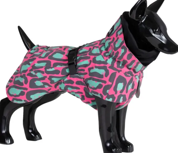 PAIKKA Visibility Winter Jacket koiran talvitakki, 20-30 cm, Jungle