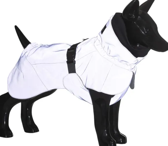 PAIKKA Visibility Winter Jacket koiran talvitakki, 55-60 cm, Indigo