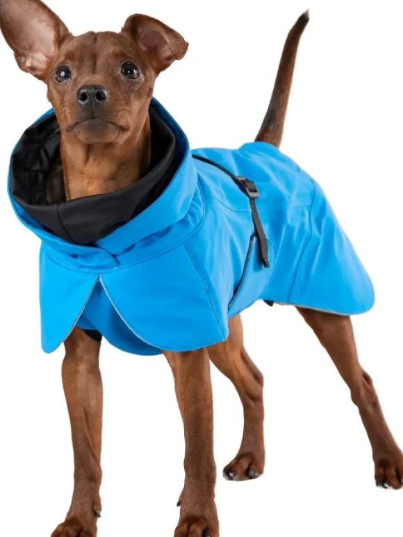 PAIKKA Visibility Winter Jacket koiran talvitakki, 55-60 cm, Indigo