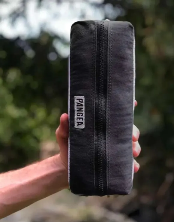 Pangea Eco Towel 2.0 XL bambupyyhe, mustaharmaa