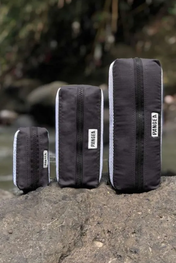 Pangea Eco Towel 2.0 XL bambupyyhe, mustaharmaa