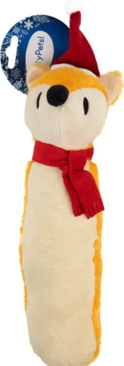 Party Pets Christmas Sticks Fox koiranlelu, 28cm