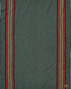 Pendleton Yakima Throw Green Heather Mix
