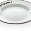 Petromax Enamel Plates 22 cm White 2-pack