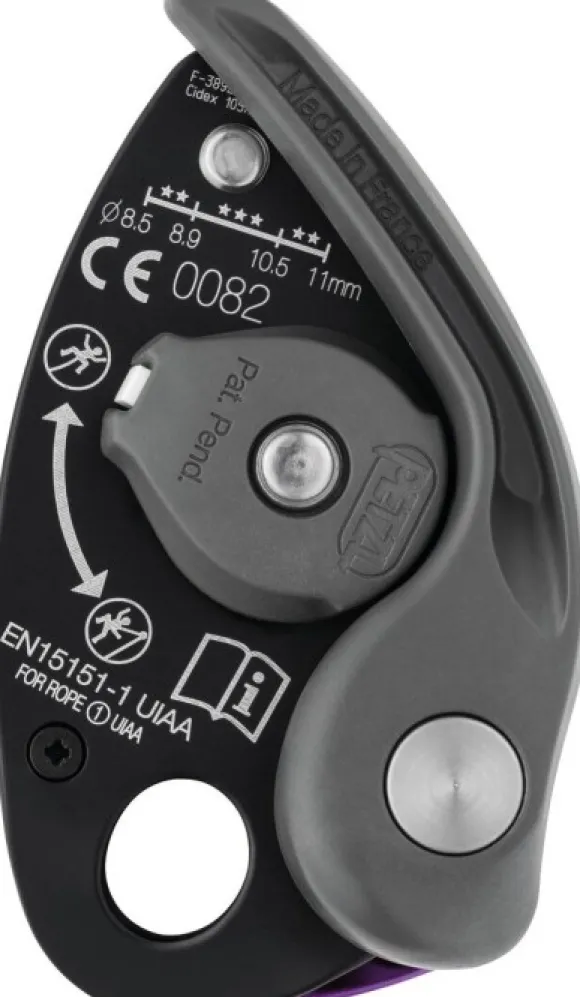 Petzl Grigri + köysijarru, Violet