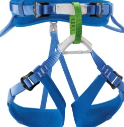 Petzl Kids Macchu Harness lasten kiipeilyvaljaat, Blue