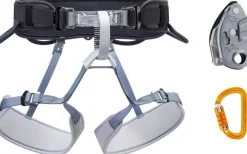 Petzl Kit Corax Grigri Sm'd Tl kiipeilysetti, Unisex, Dark Gray