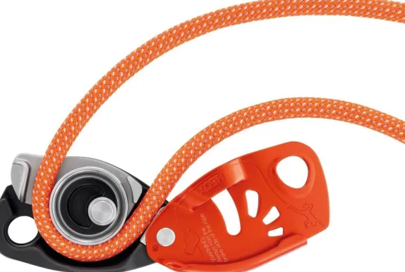 Petzl Neox Belay Device köysijarru, Orange