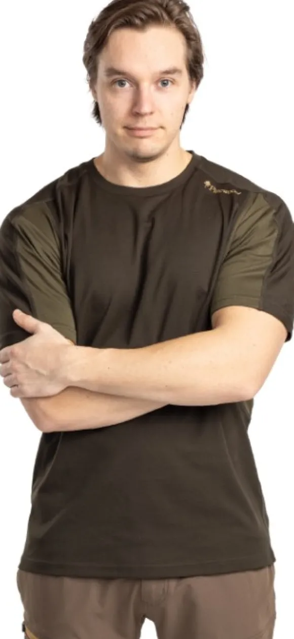 Pinewood Finnveden Function t-paita, maastonvihreä