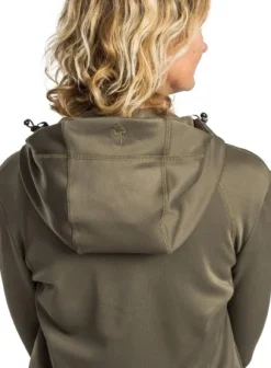 Pinewood Finnveden Hoodie naisten fleecetakki, Olive